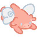 flying_pig Discord emoji
