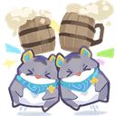 cheers custom emote from Curatorium of Secrets