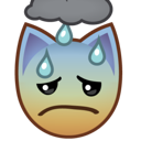 Feelingdown Discord Emoji from 百合好き | . 𝙁𝙪𝙙𝙖𝙣𝙨𝙝𝙞  ◞