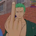 zoromiddlefinger
