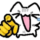 010_catpointlaugh