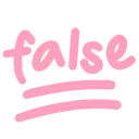 pinkfalse