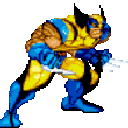 Wolverine animated GIF emoji from Technological Butter