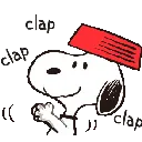SNOOPY_clap