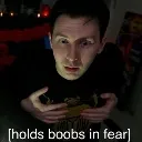 FA_hold_boobs_in_fear