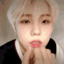 SeongminThinking animated Discord emote - Cravity emoji