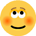 blushing Discord emoji