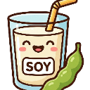 PureSoy custom emote - Glitching Neon Code Tier 7