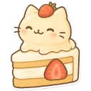72304strawberrycakeandcat