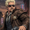 Sheriff_DUNI custom emote | Glitching Neon Code Tier 7