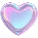 holoheartblue