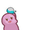 Spectra_MerryCheMas_Snowball animated GIF emoji from Chemistry's Lab