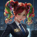 HappyAdminManager custom emote from Glitching Neon Code Tier 7