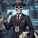 MusicalSkeleton custom emote from Glitching Neon Code Tier 7