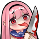 bloodyknife Discord sticker from The Rogue Syndicate