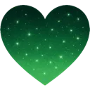 sparkle_heart_green