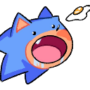 OC_sonic_egg custom emote from ʚꕥ∞:♡.｡ Our Cottage ｡.♡:∞ꕥɞ
