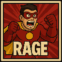 Rage Discord sticker from Limitless Crew