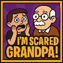 Im_Scared_Grandpa Discord Emoji - Limitless Crew