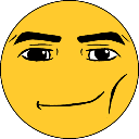 Robloxmanface Discord sticker - Red Wolf