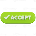 acceptbutton3dillustrationpng