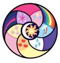 harmony Discord sticker from Friendship Academy - MLP