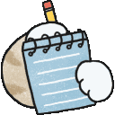 Note_Nara animated emote - Nara |  | 🌸