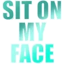 literallysitonmyface