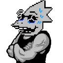 Alphys_Equius_Sweat_and_muscle