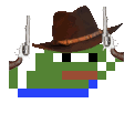p_cowboy animated emote from Unsupervised Adults ¹⁸⁺
