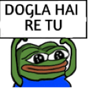 doglaHaiReTu custom emote - BLUE VORTEX