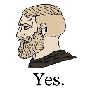 yes Discord sticker from epic gang