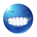 be_bluebigsmile Discord sticker from 🔹 BlueCord 🔹