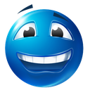 be_bluesillysmile Discord sticker from 🔹 BlueCord 🔹