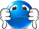 be_bluethumbsdown custom emote | 🔹 BlueCord 🔹