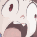 0animemuitoassustado animated GIF emoji - ruin.