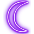 Purplemoon Discord sticker | /Lightx | Social • Chat • VC • Emotes • Chill • Fun • Active