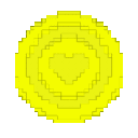 871153yellowheartcoin