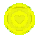 871153yellowheartcoin
