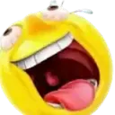 laughing