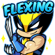 :82463wolverineflexing:
