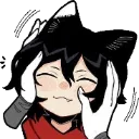 IzutsumiHeadpatRub