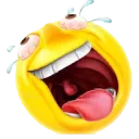 laughing