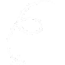 White hand-drawn arrow looping downward to point at something.