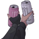 cheerstomonster Discord sticker | Red Wolf