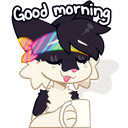 _milo_goodmorning Discord emoji