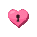 856895pinkheartlock