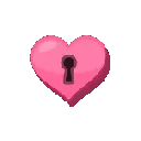 856895pinkheartlock