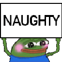 naughtypepe animated emote | Starpatch