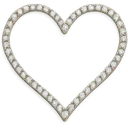 Heartwithtinygemstoneaccents